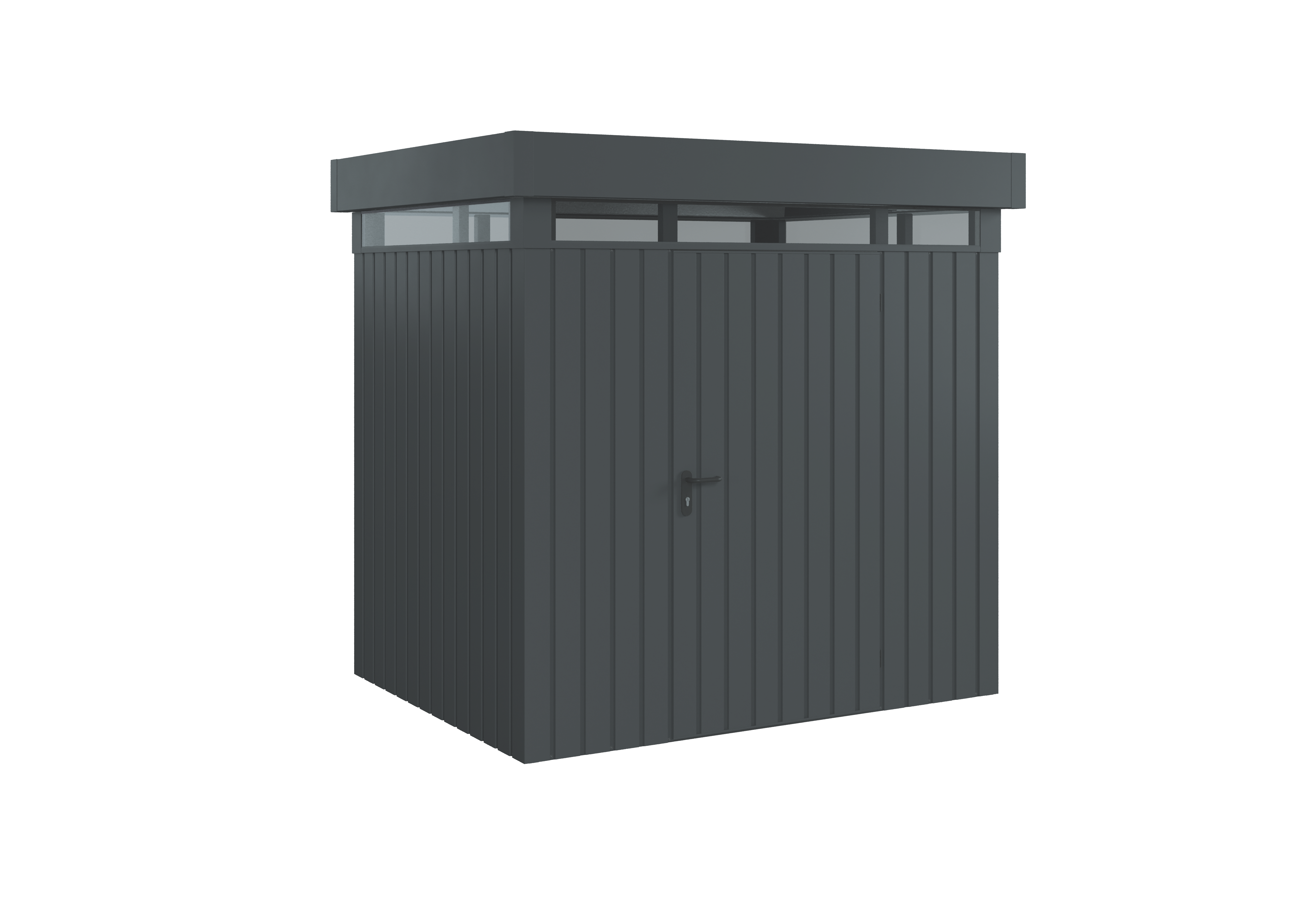 Domek narzędziowy Hormann L-Line 4 szary 229/181 cm Euroline