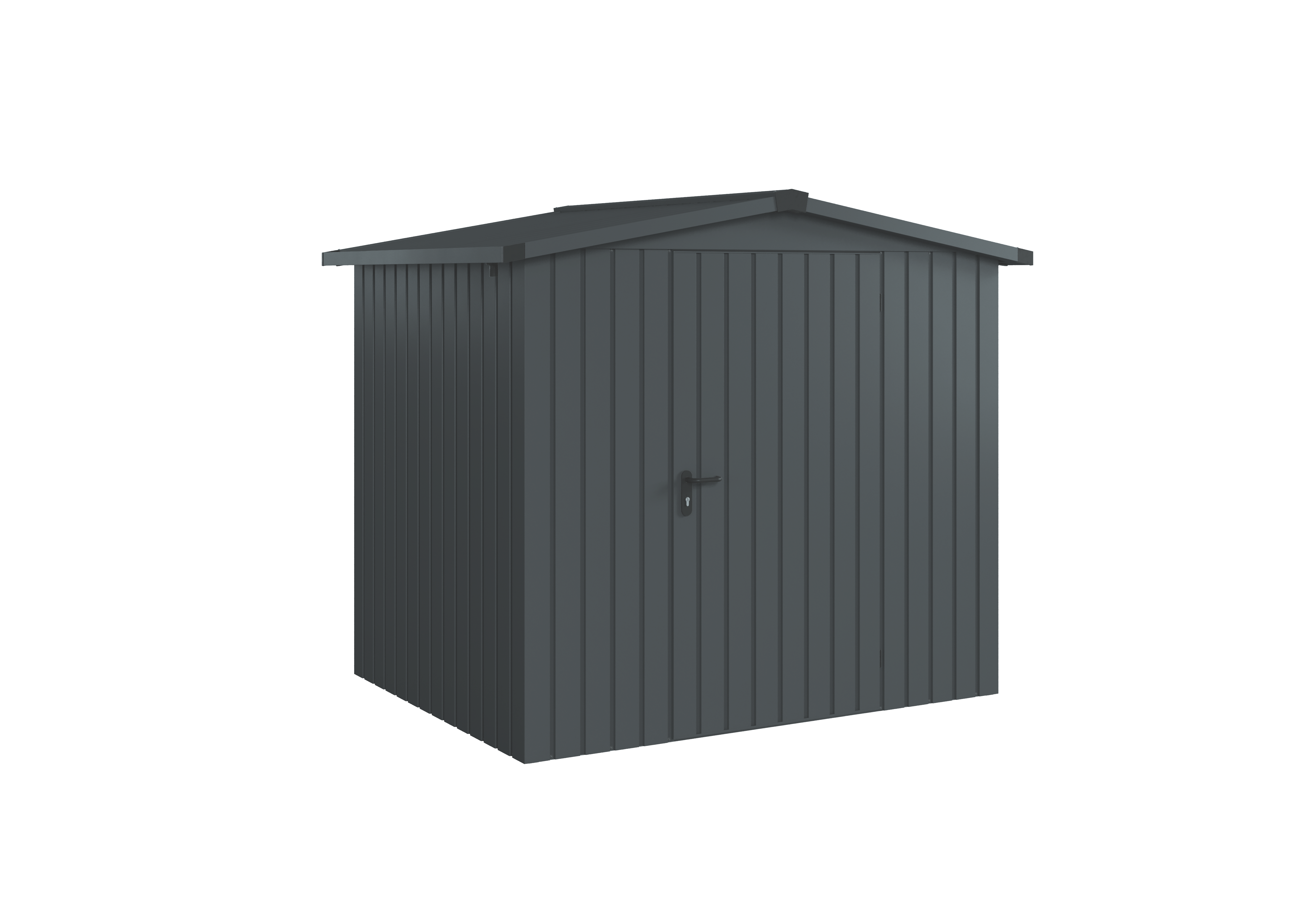 Domek narzędziowy Hormann S-Line 4 antracyt 237/181 cm Euroline