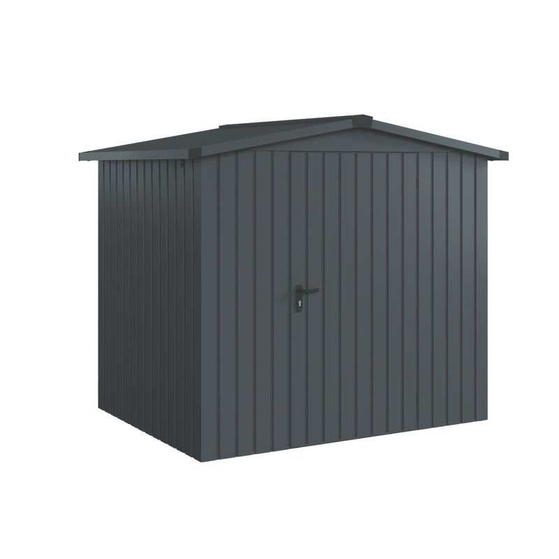 Domek narzędziowy Hormann S-Line 4 antracyt 237/181 cm Euroline