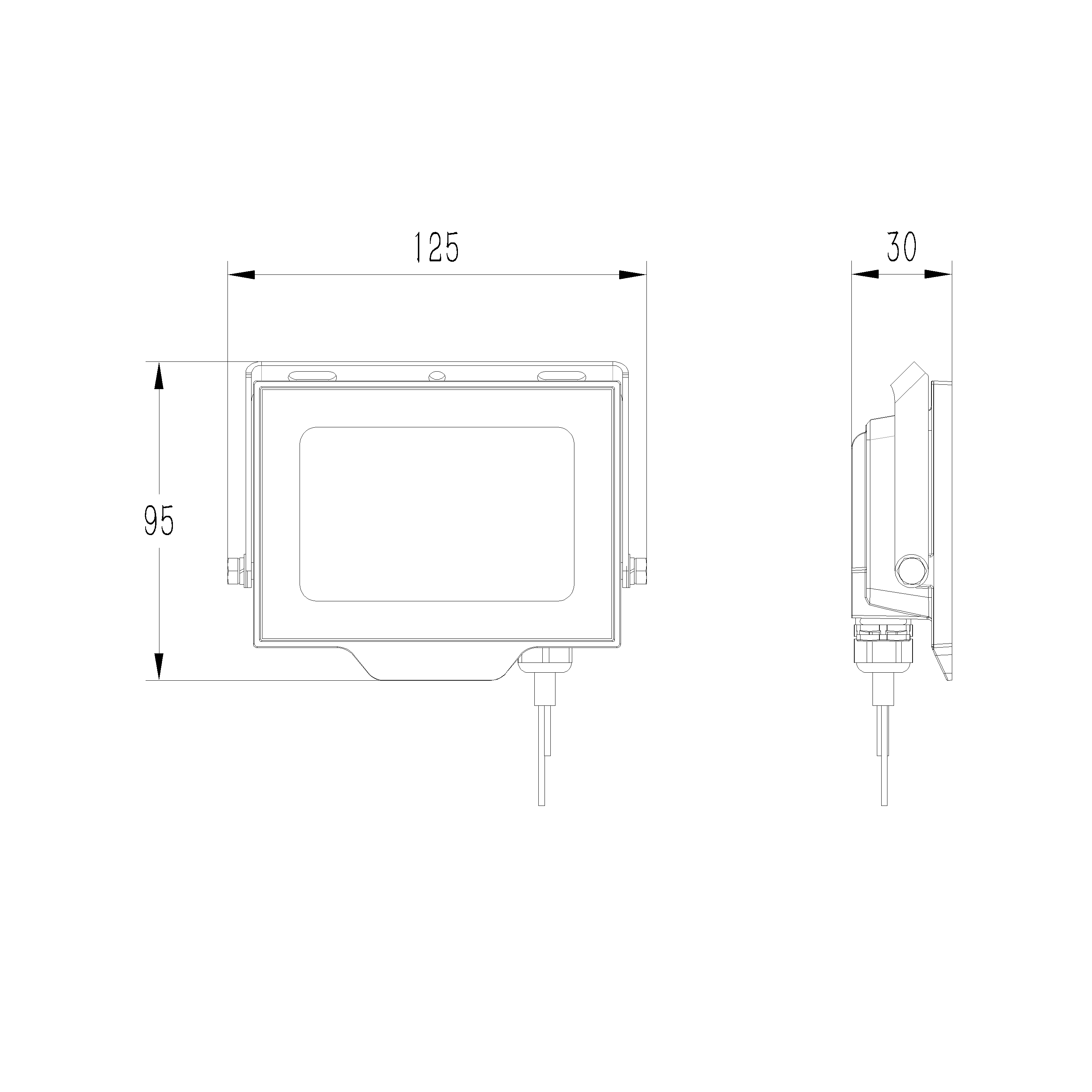 PROYECTOR LED 20W LUZ FRÍA - 4