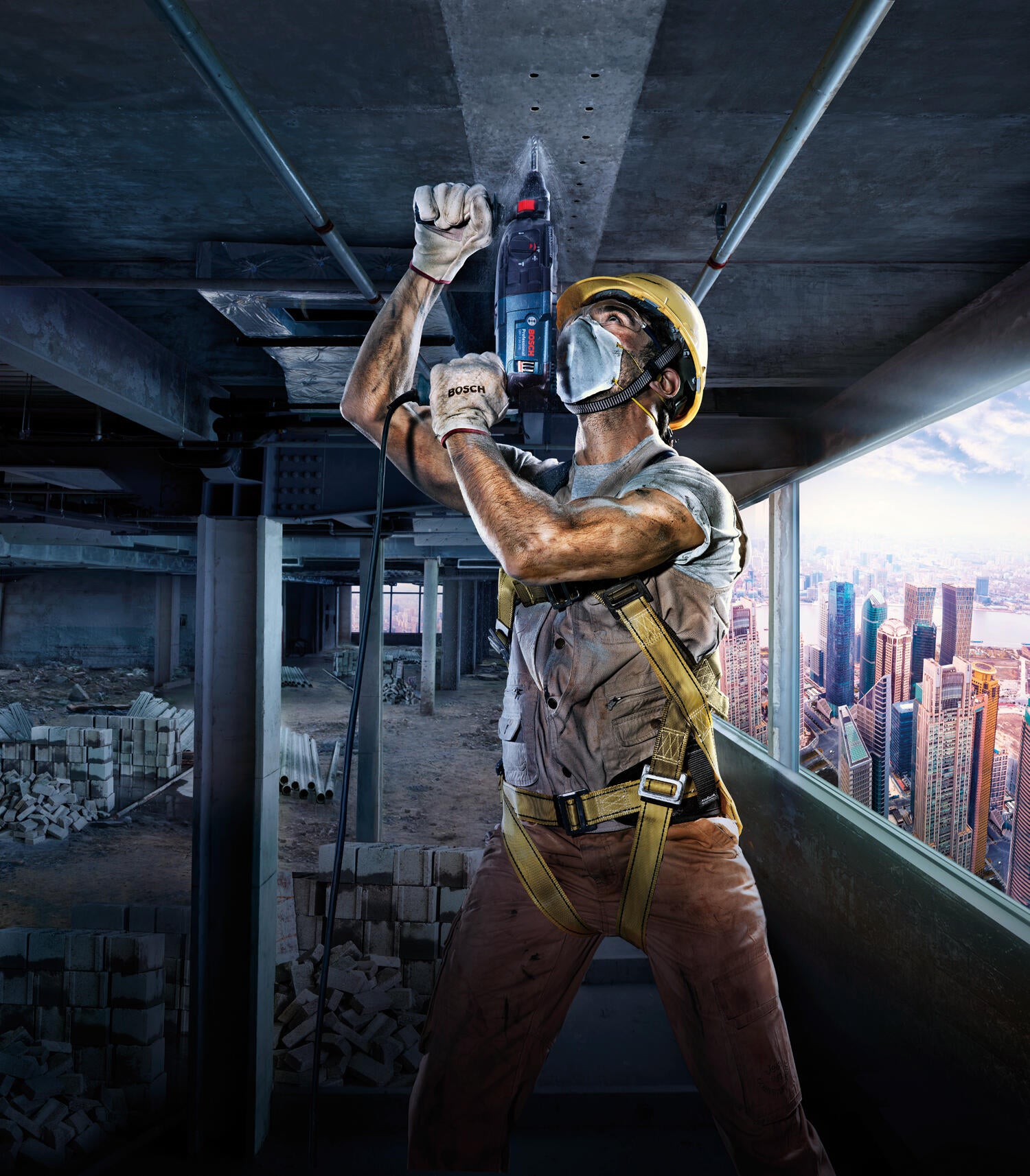 Perforateur filaire SDS Plus BOSCH PROFESSIONAL GBH 2-40, 790 W - 5