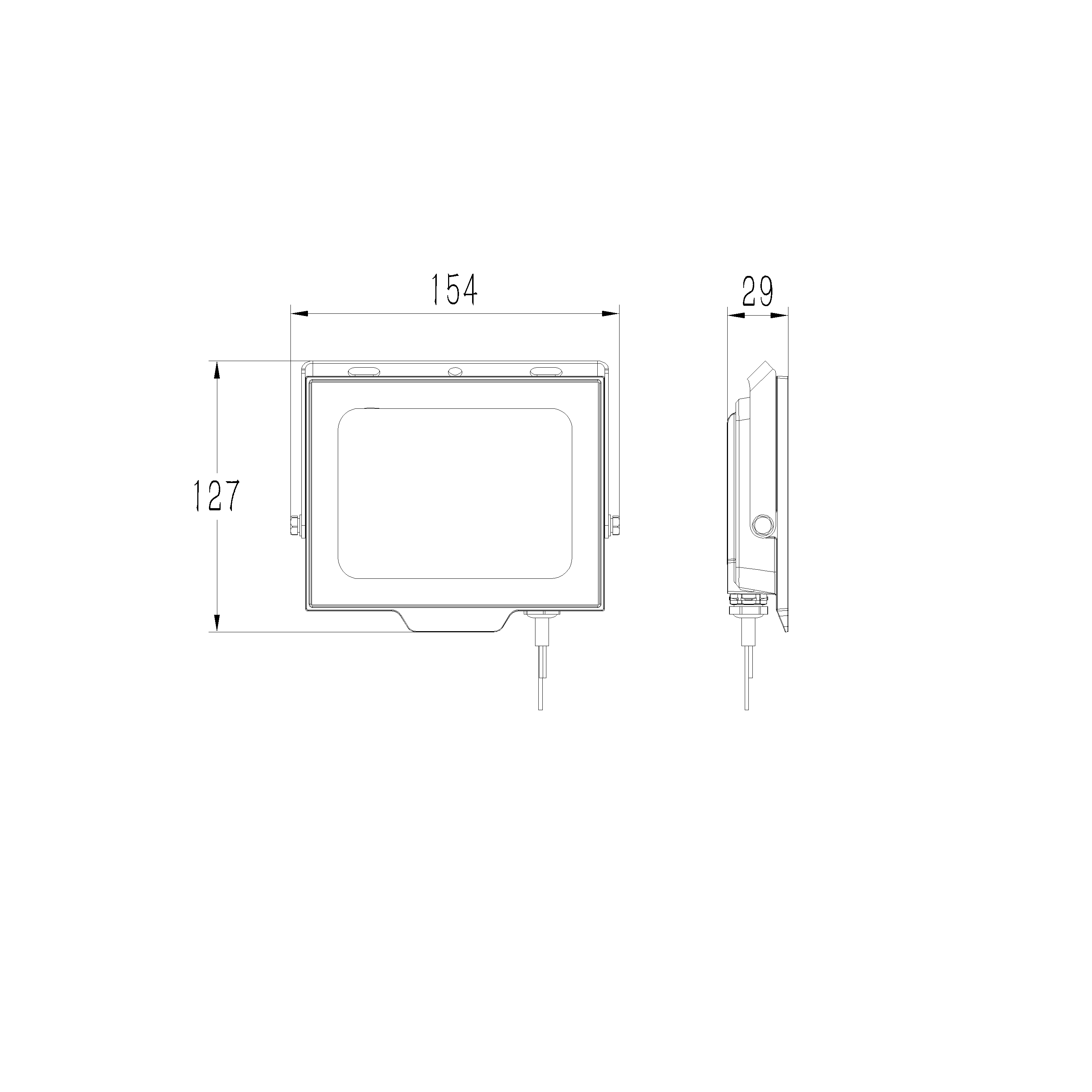 PROYECTOR LED 30W LUZ FRÍA - 6
