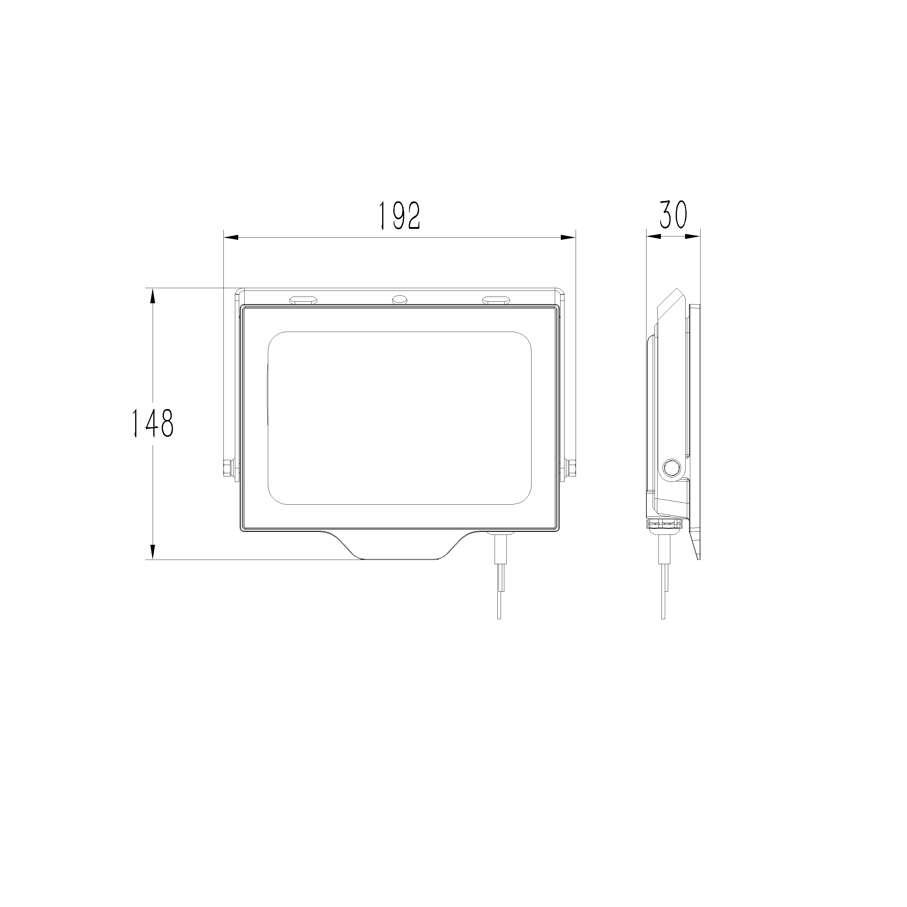 PROYECTOR LED 50W LUZ FRÍA - 6