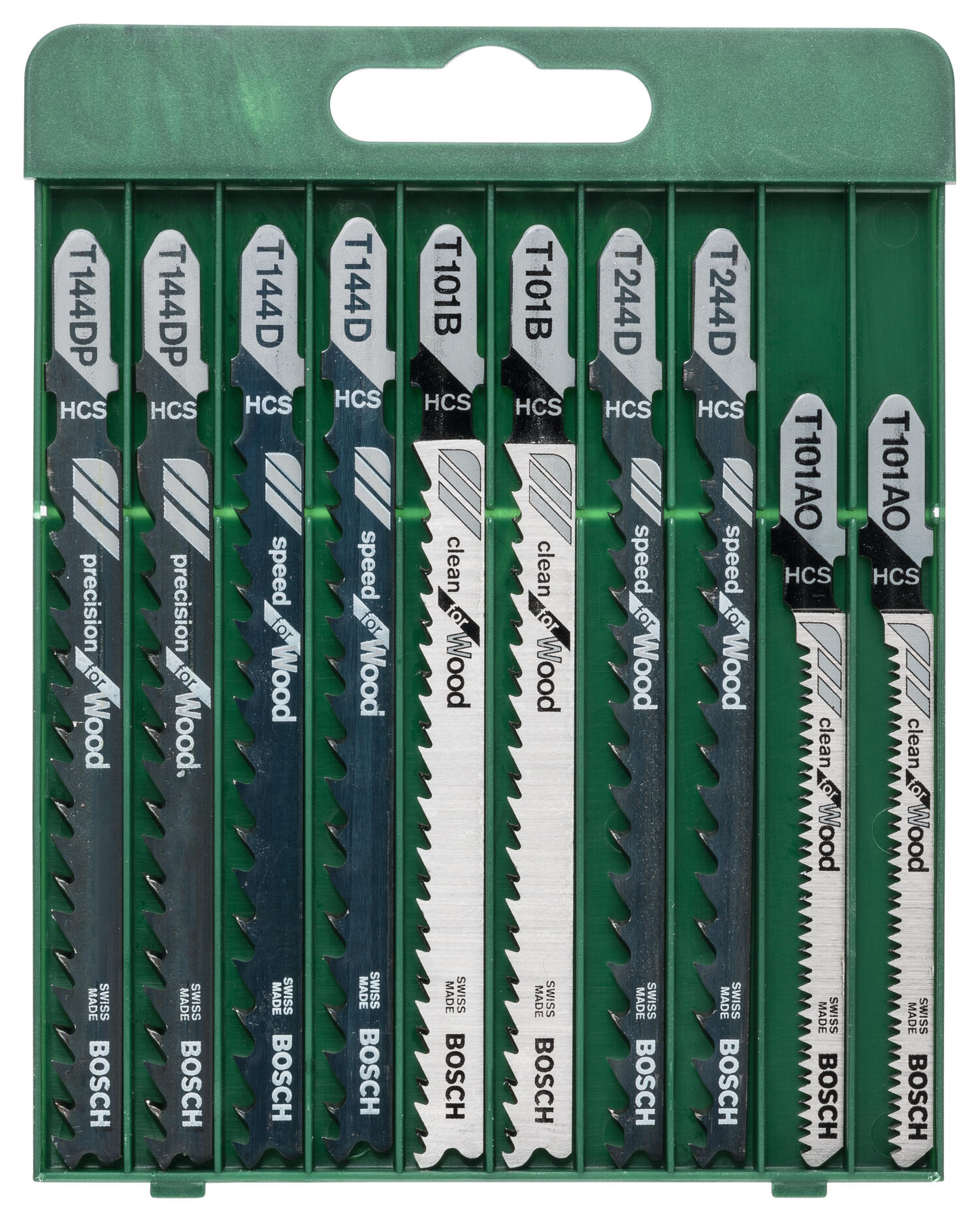 Lot de 10 lames de scie sauteuse pour bois BOSCH - 2