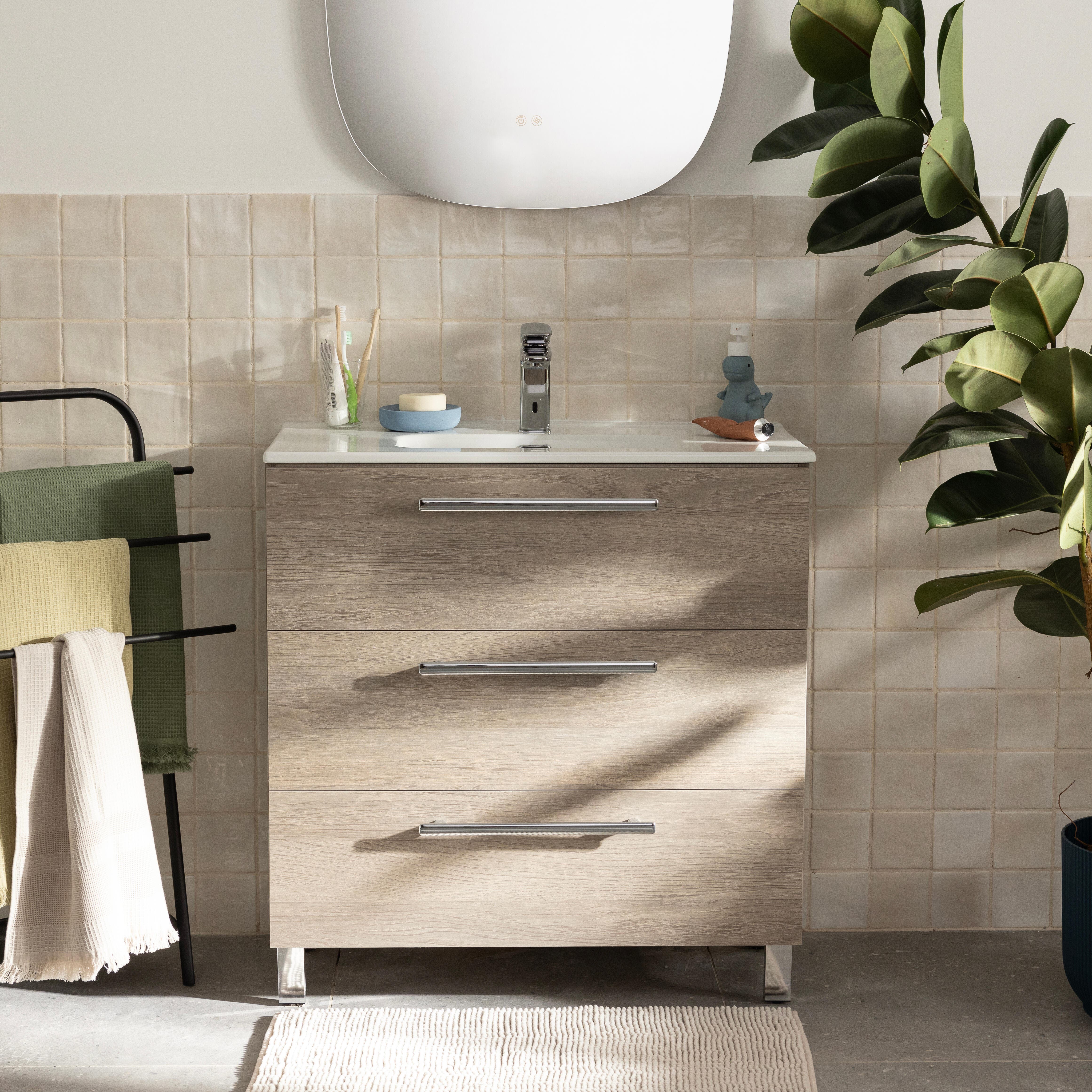 Mueble de baño 80 cm