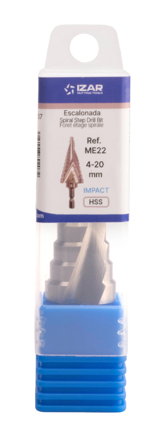 BROCA ESCALONADA HSS 4X20 MM HEX 1/4