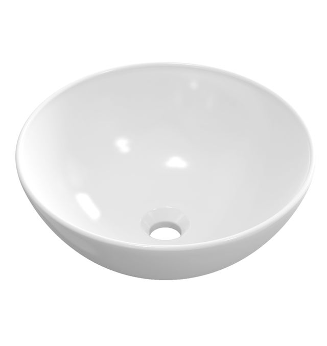 LAVABO SOBREPONER BOL 36CM BLANCO