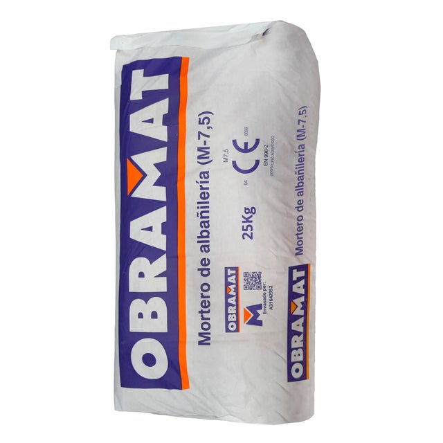 MORTERO SECO GRIS M7,5 MYRSAC 25 KG