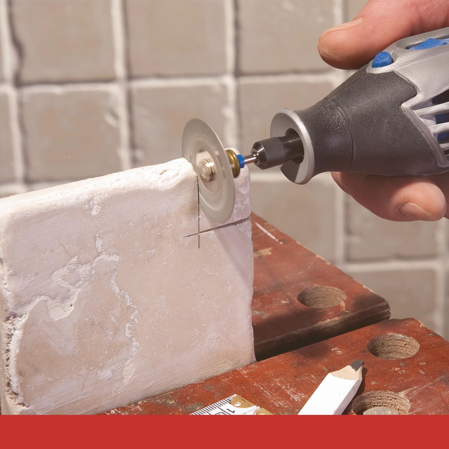 Lot de 10 disques à tronçonner avec adaptateur EZ SpeedClic, DREMEL SC690 - 6