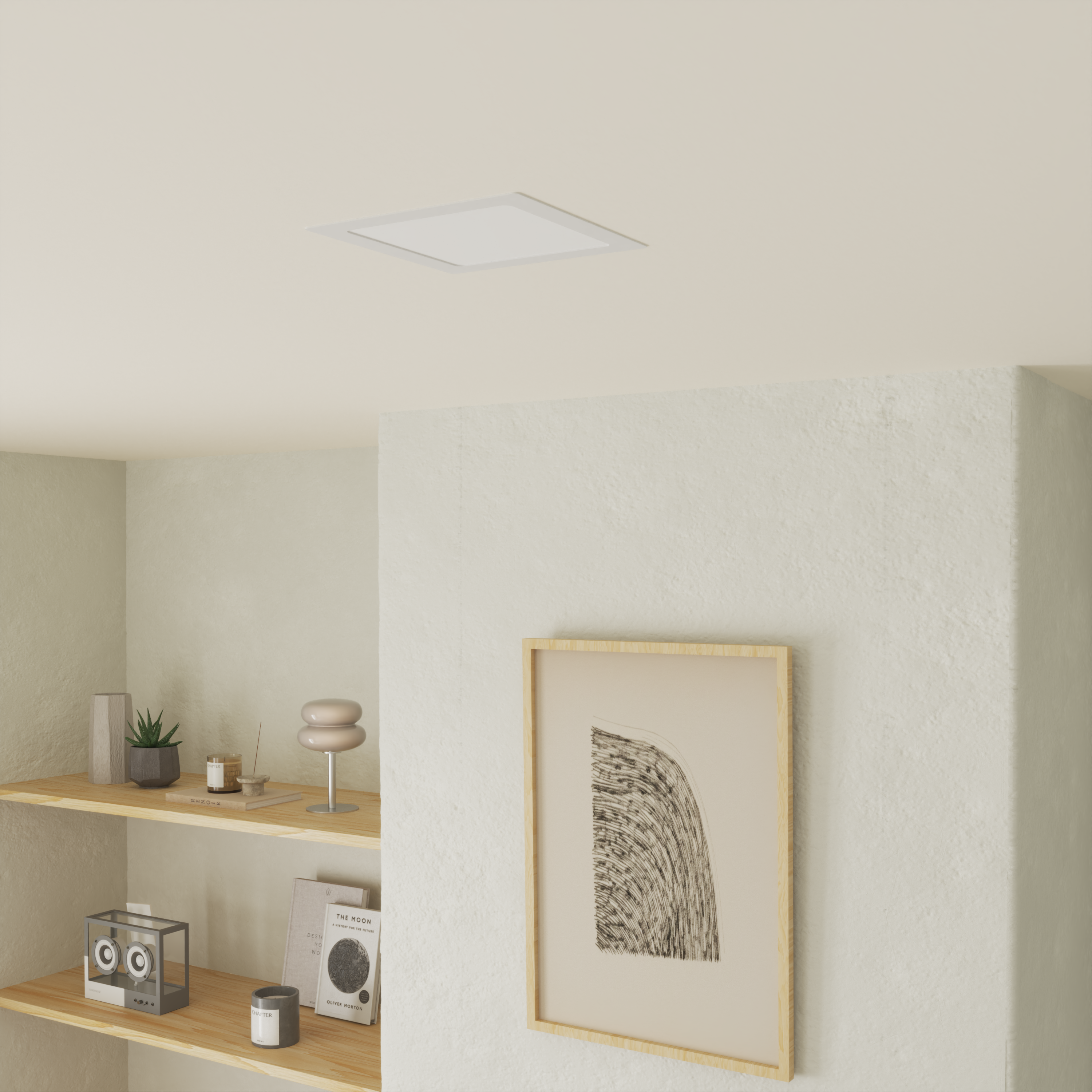 downlight-led-empotrable-inspire-extraflat-blanco-cuadrado-2500-lm-18-w