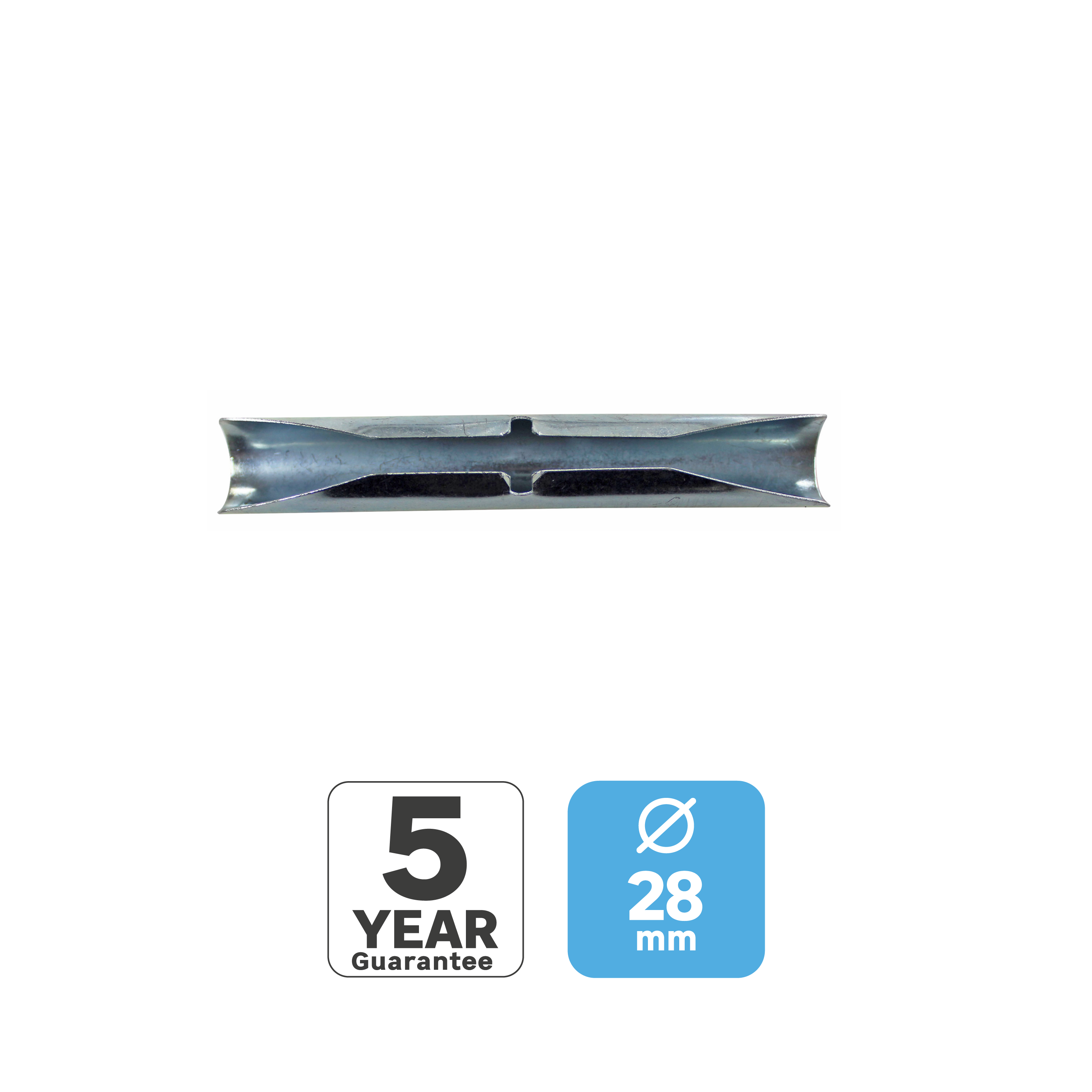 União Inspire d28cm cromo escovado - 7