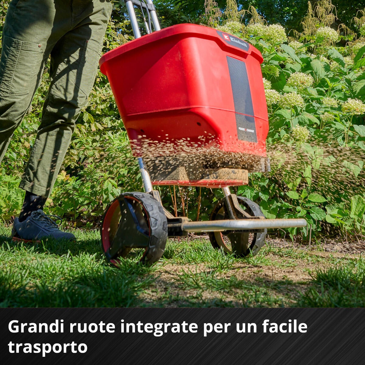 Spargitore manuale GE-SR 18 Li-Solo Power X-Change in PVC 22 l, batteria non inclusa - 9