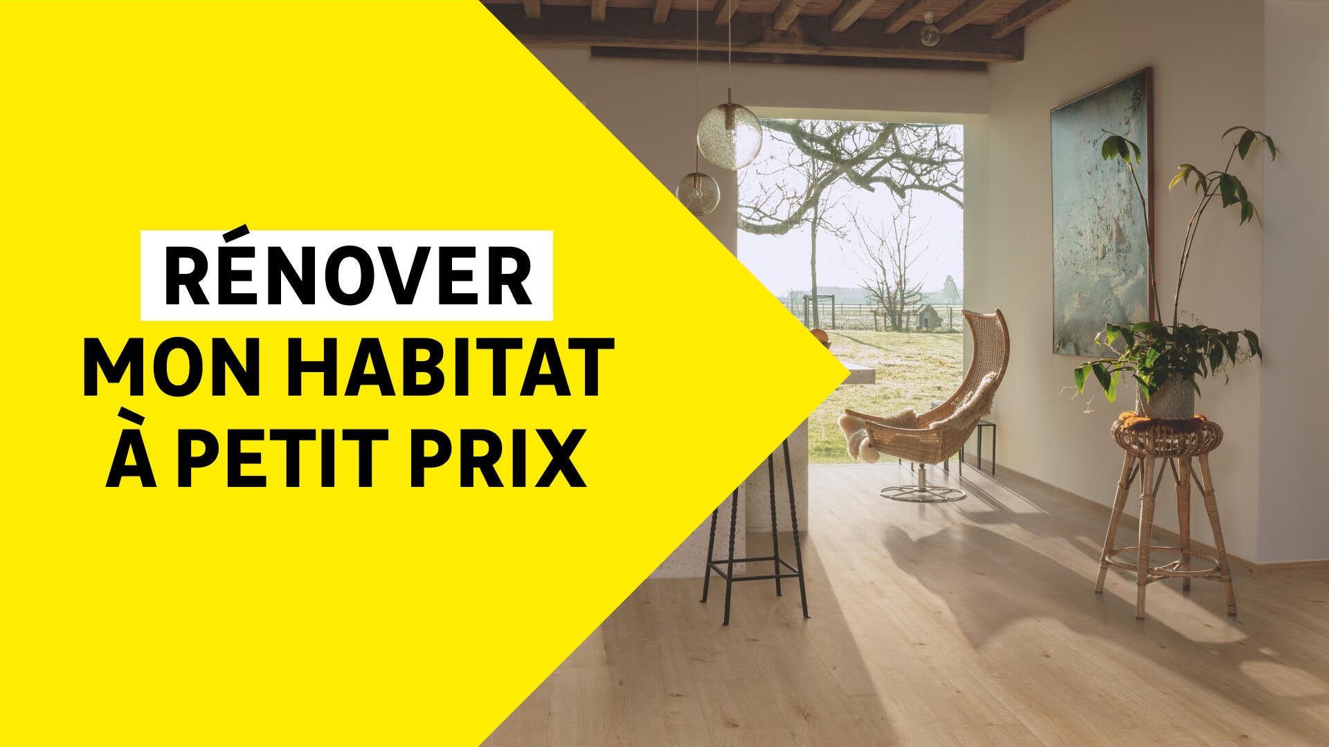 Rénover mon habitat à petits prix