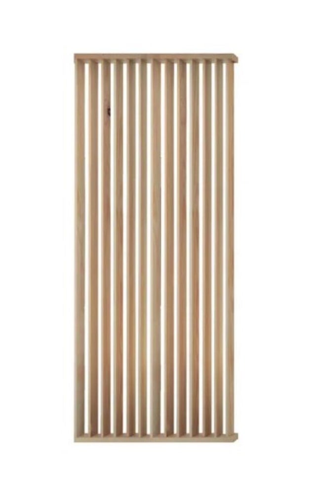 Kit divisória interior de madeira 100x254cm fixo