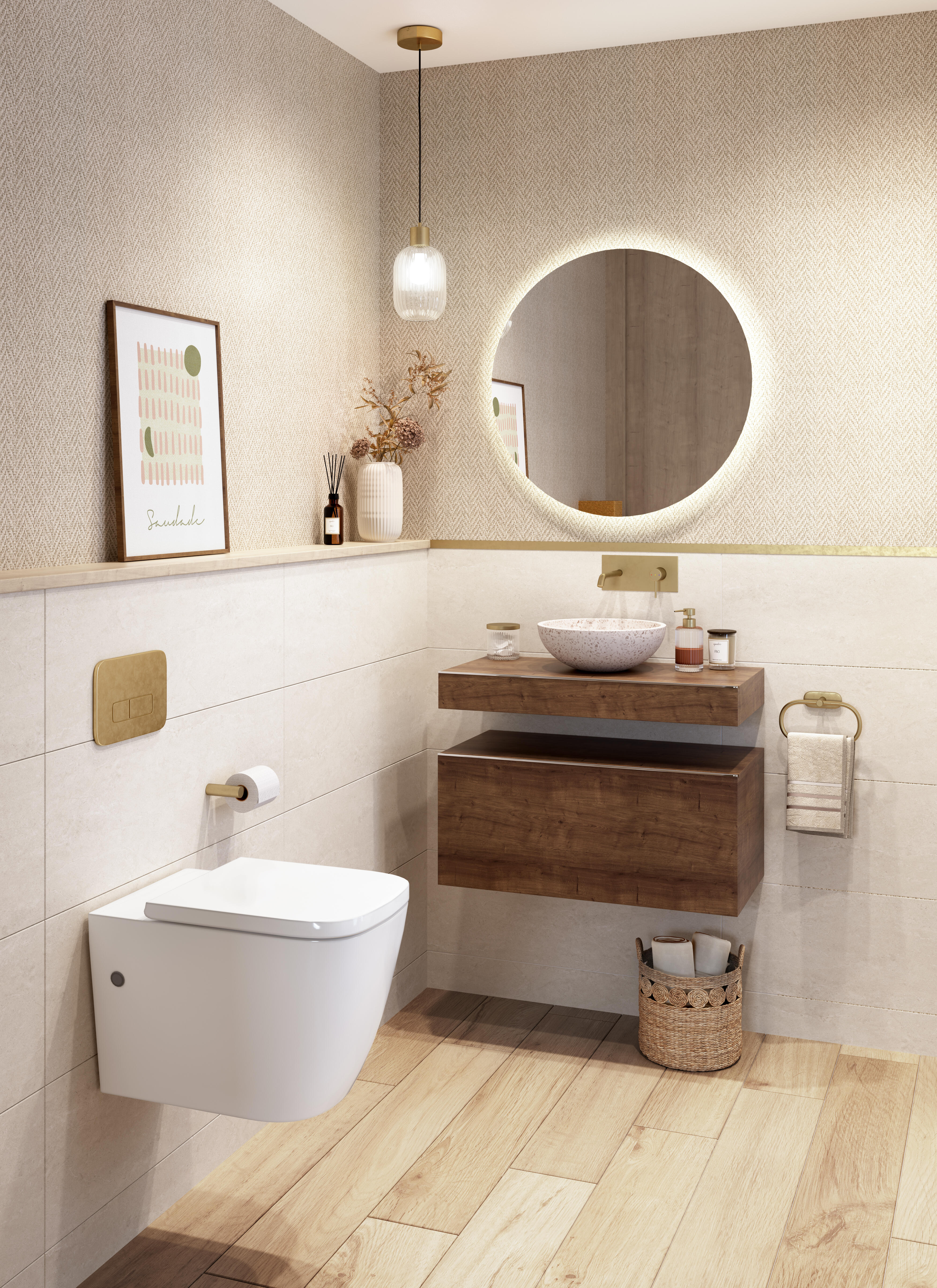 Revestimento cerâmico Norton Cream 30x90 cm - 2