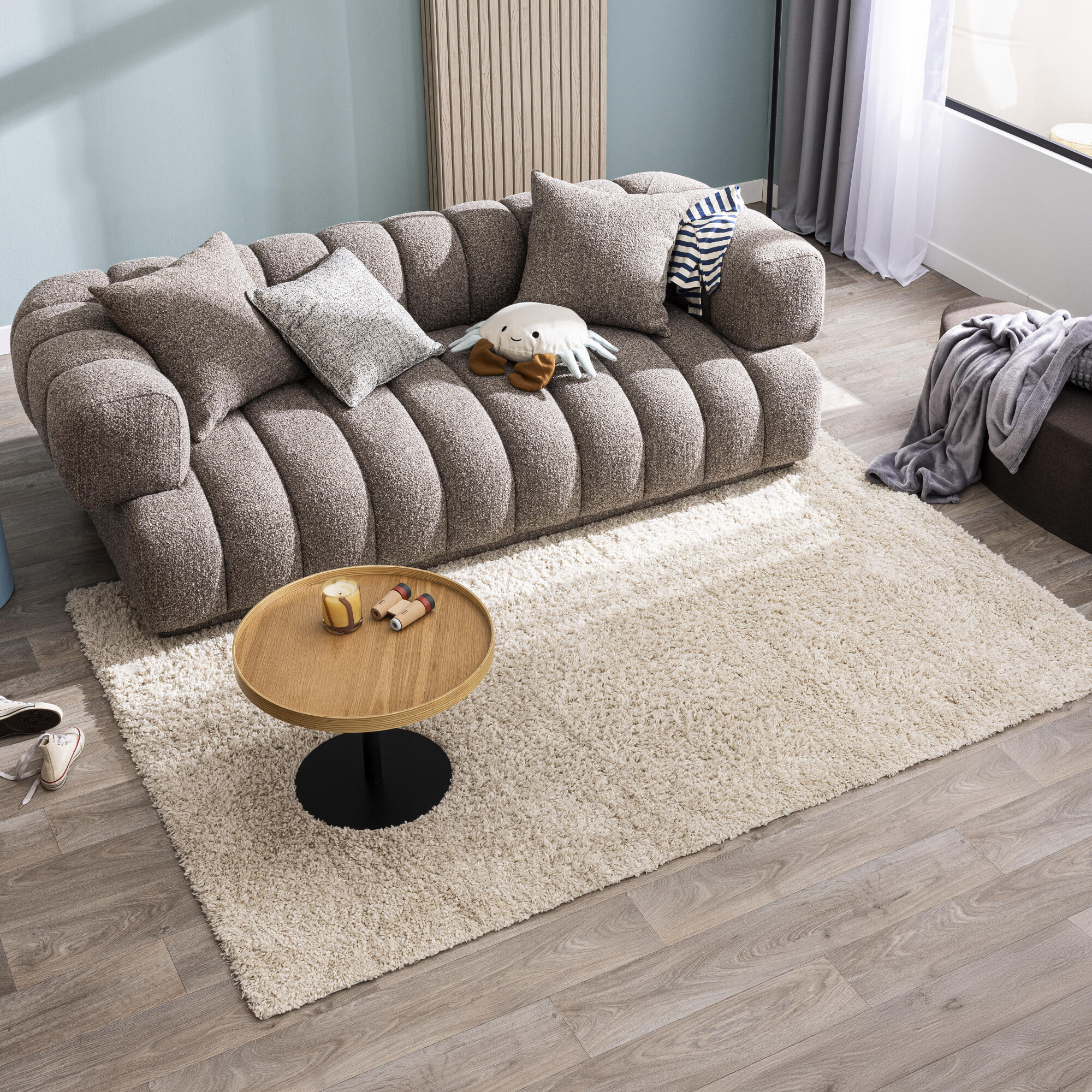 Covor PP Aleks, 160 x 230 cm, crem | Leroy Merlin