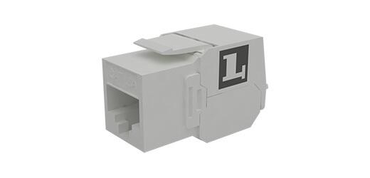 CONECTOR RJ45 HEMBRA CAT6A UTP BLANCO