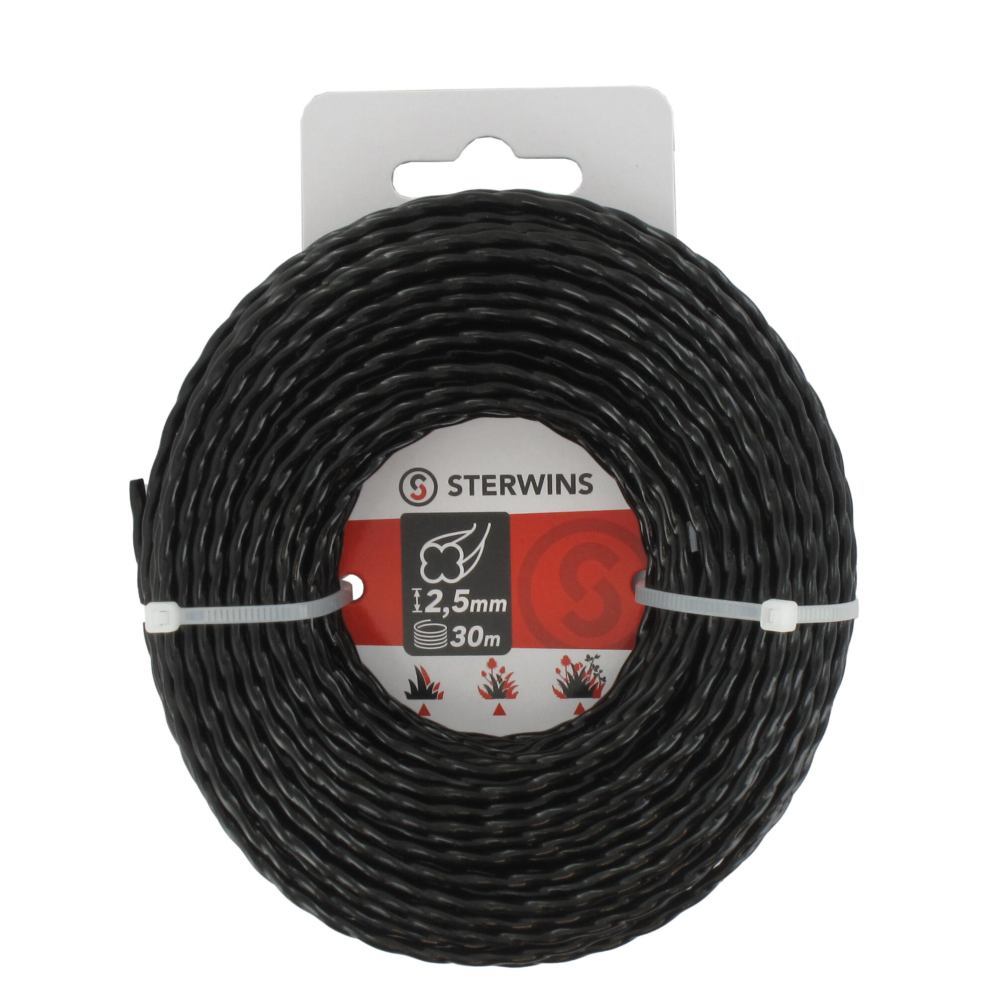 Fir nylon Sterwins, helicoidal, Ø 2.5 mm x 30 m | Leroy Merlin
