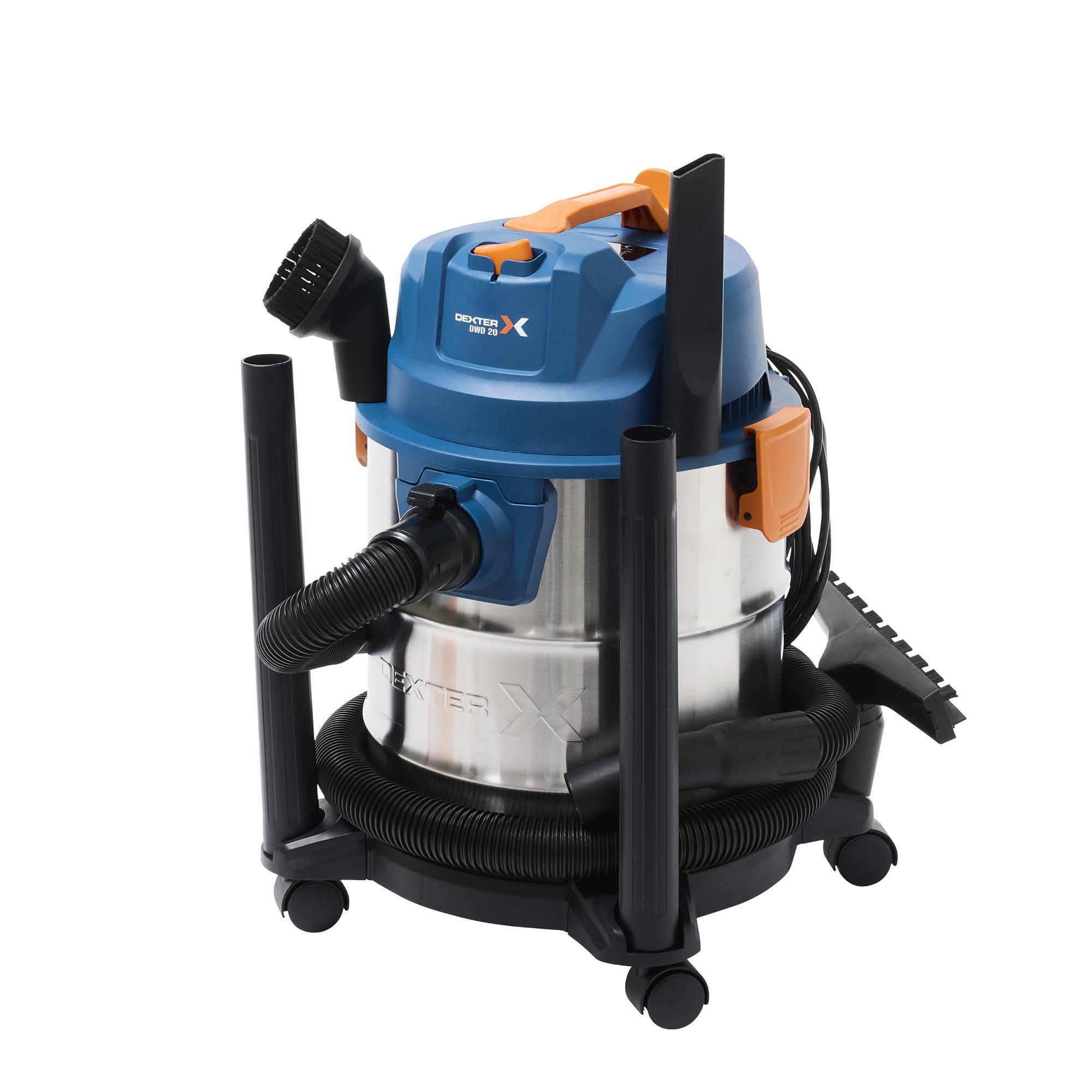 Aspirator umed/uscat Dexter, 1300 W, rezervor 20 L | Leroy Merlin