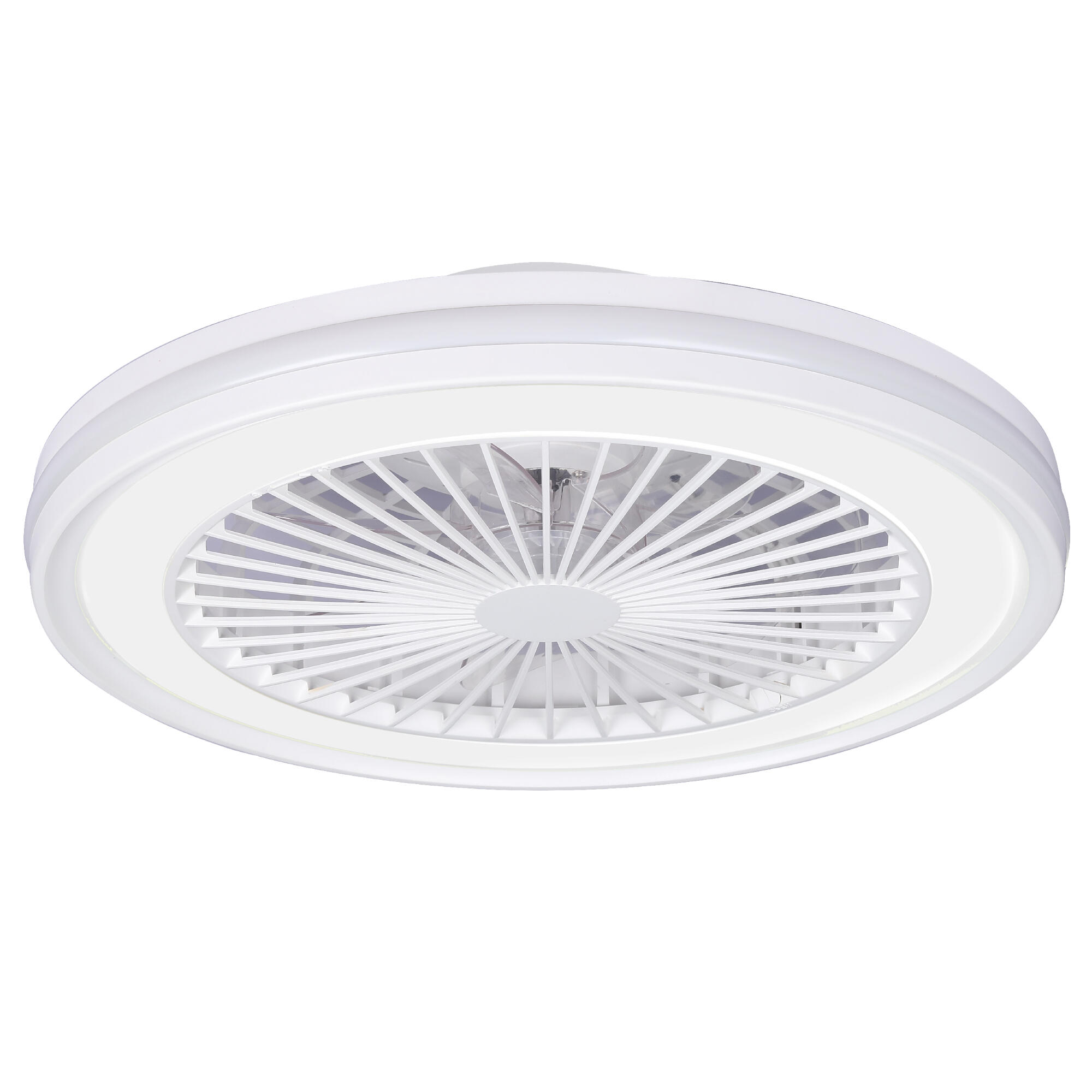 Ventilator LED Rafaga, dimabil, CCT, RGB, 5500lm, 47 cm | Leroy Merlin