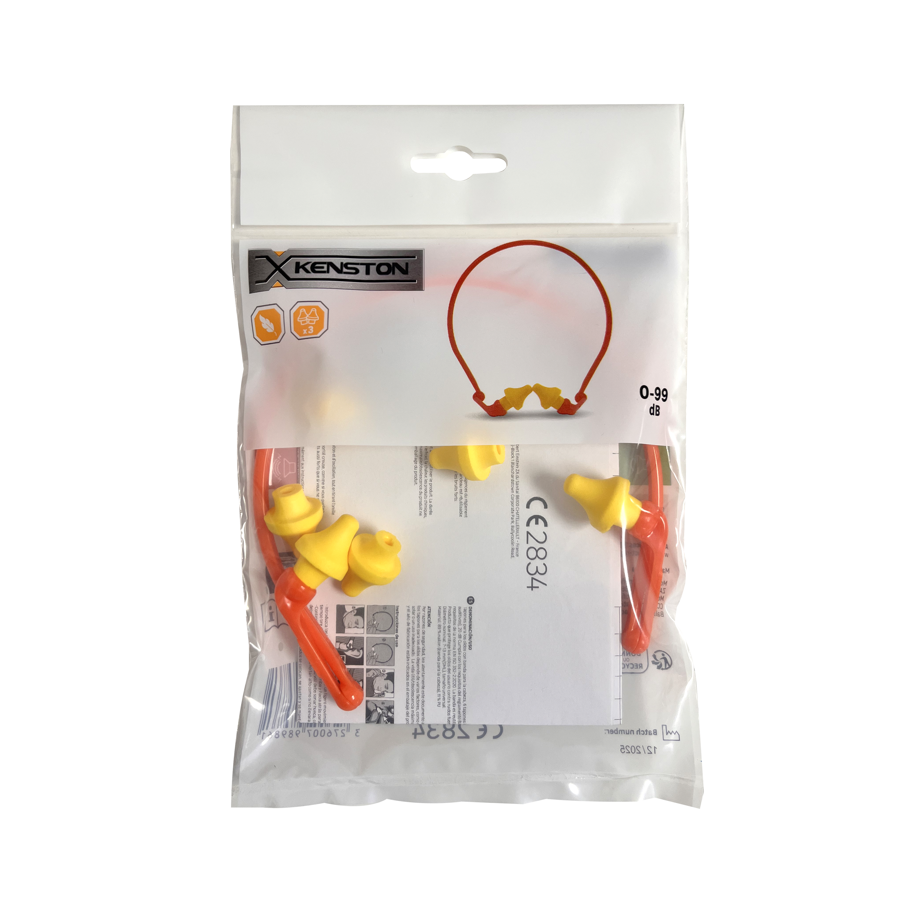 TAPONES ANTIRUIDO BANDA AURICULAR SNR20 - 2