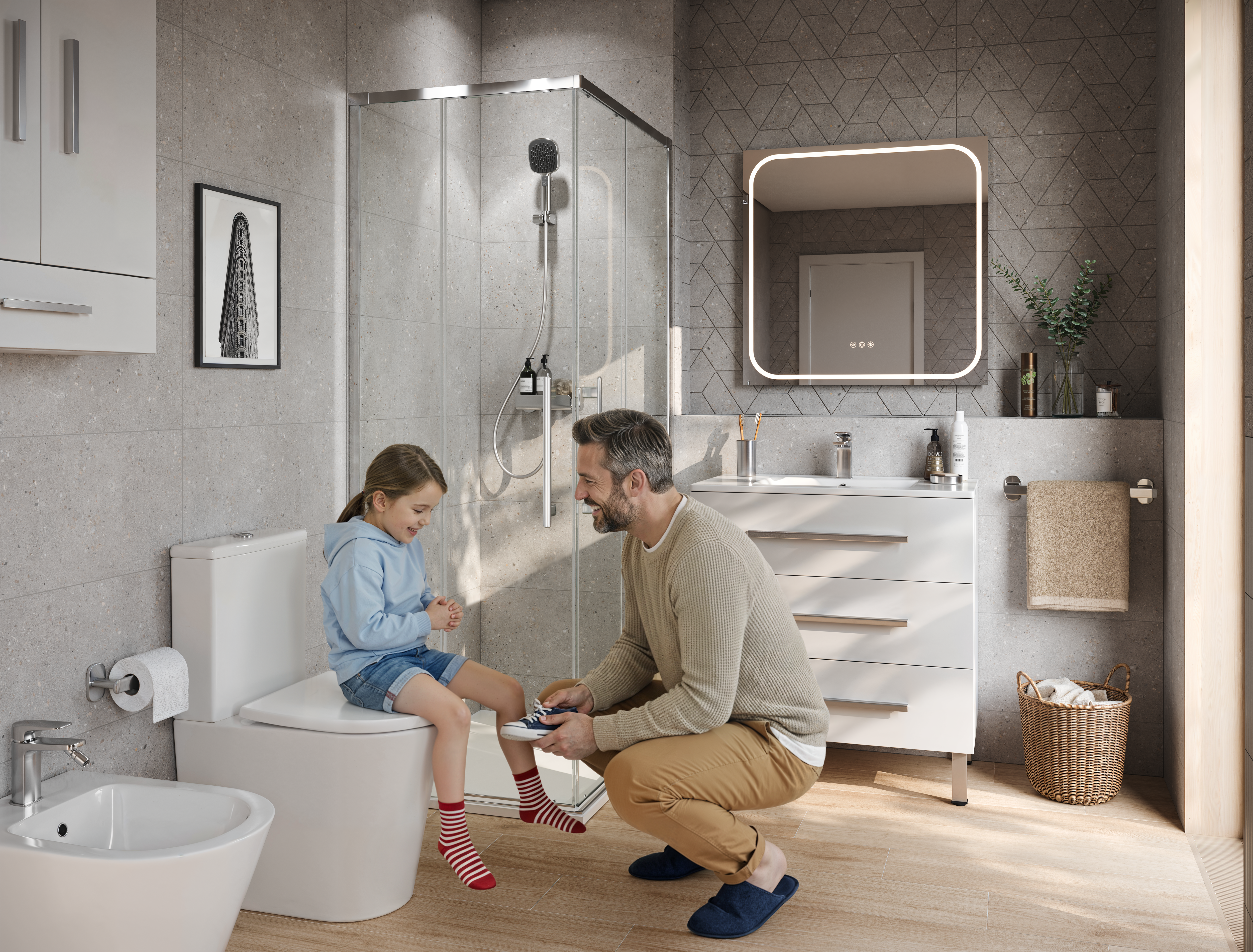 Grifo de ducha monomando SENSEA Remix cromo brillo Latón - 4