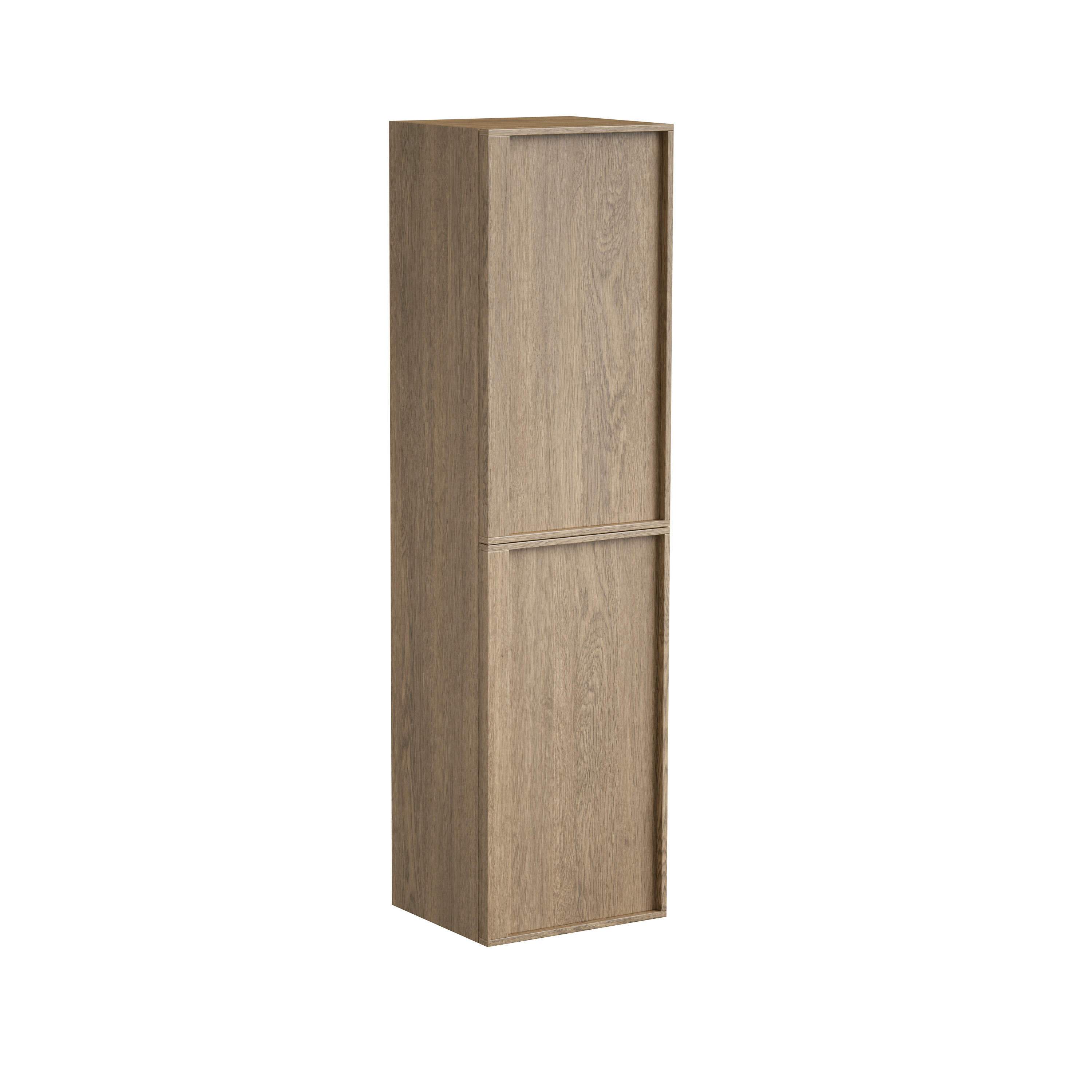 Colonne l.40 x H.150 x P.35 cm plaqué chêne naturel Scala - 6