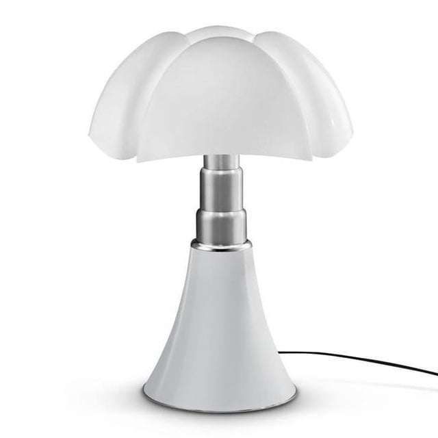 Lampe, design, métal blanc Pipistrello d55