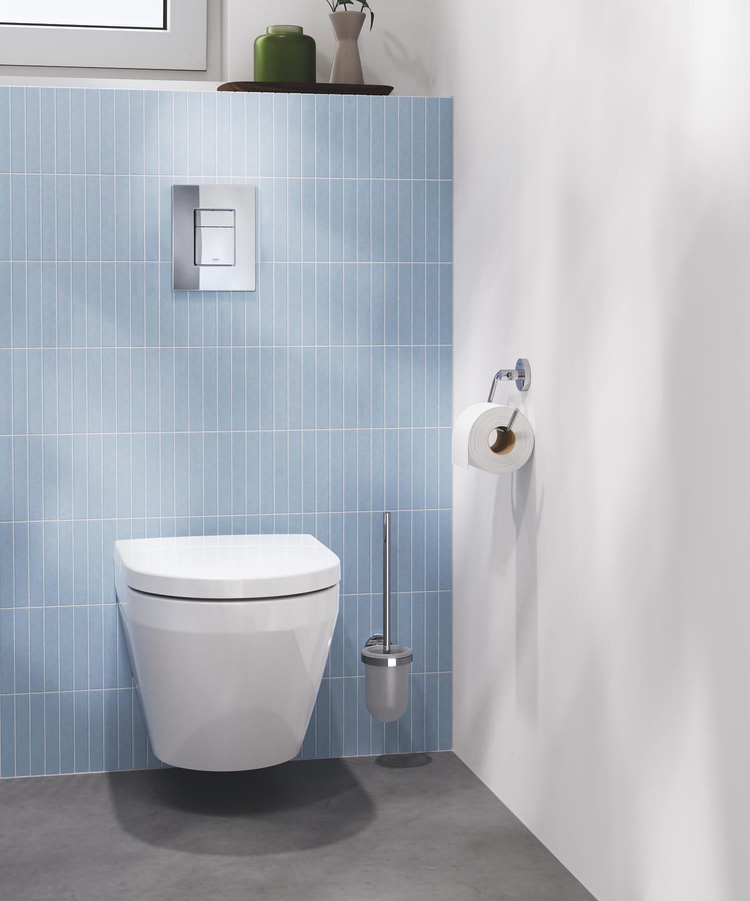 Placa de acionamento 15,6x19,7 cm cromado Grohe Even - 6