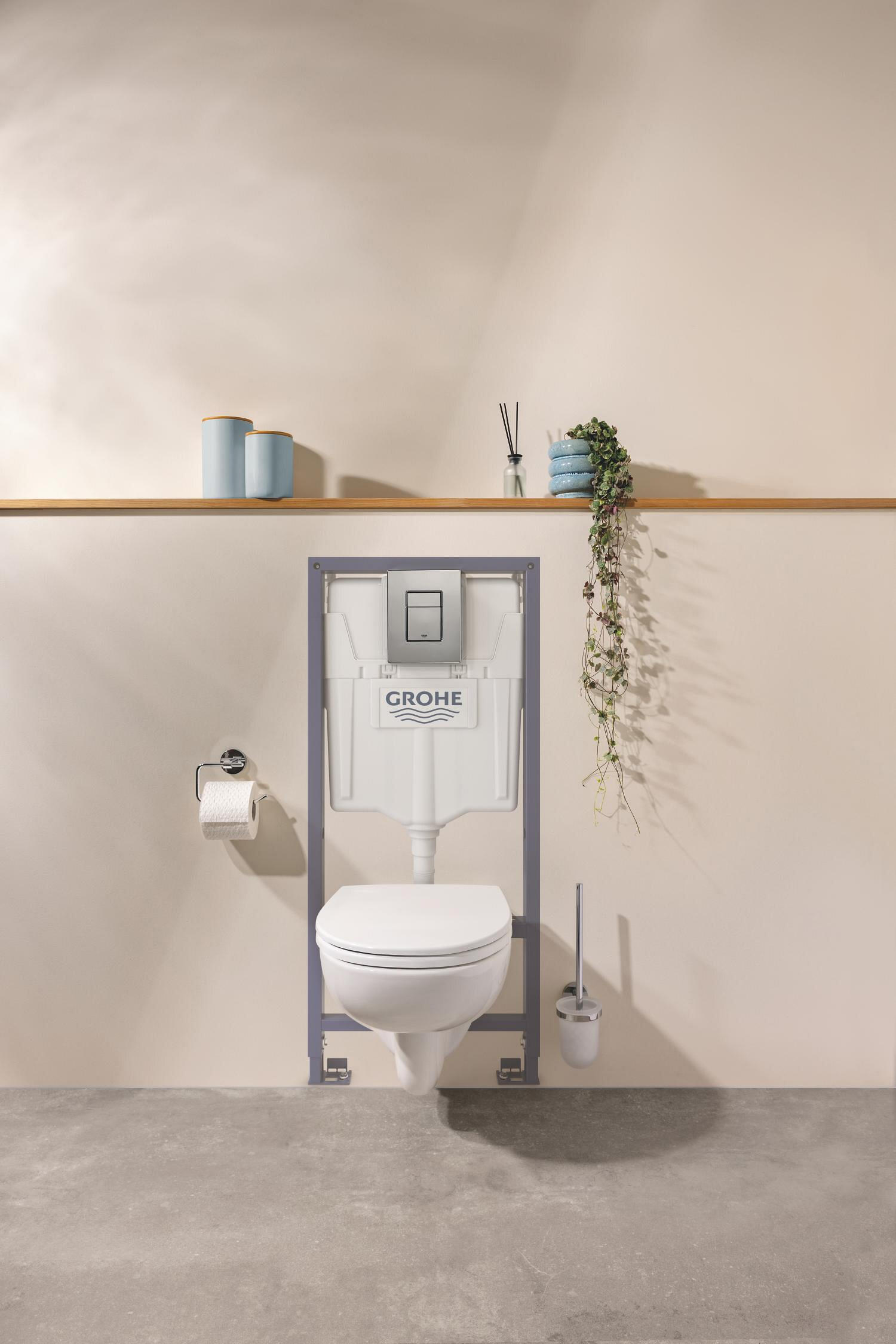 Placa de acionamento 15,6x19,7 cm cromado Grohe Even - 3