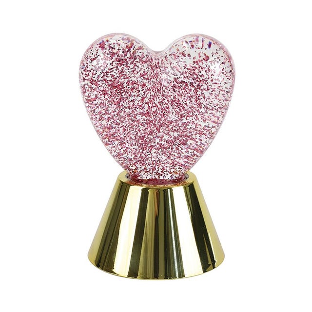Lampe de Bureau en Verre de Murano Soufflé avec Décoration Murrina, Italie en vente sur