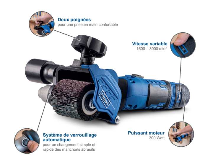 Surfaceuse muti-usages SCHEPPACH MRS500 - 2