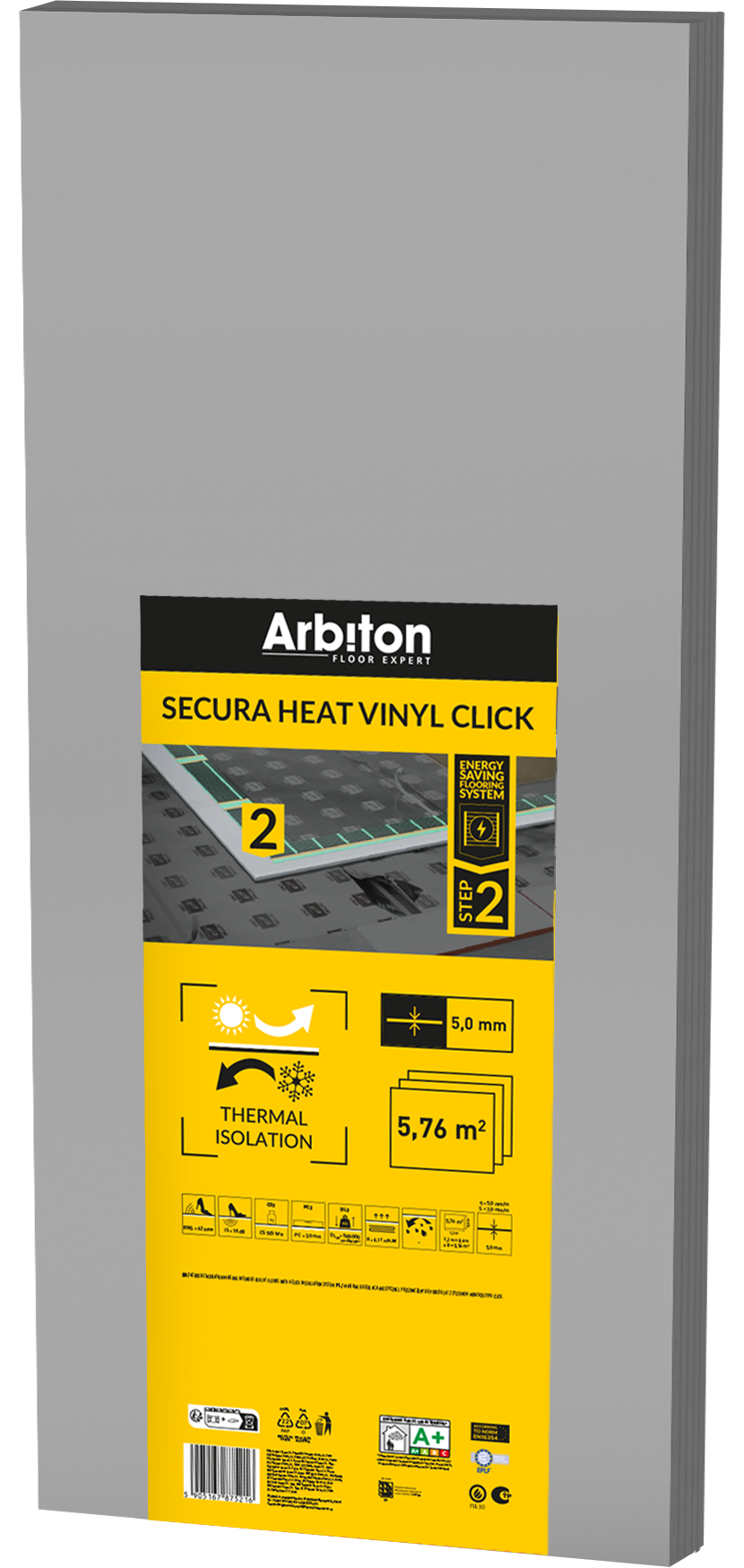 Base para pavimento vinílico Arbitron Secura 5mm  - 4