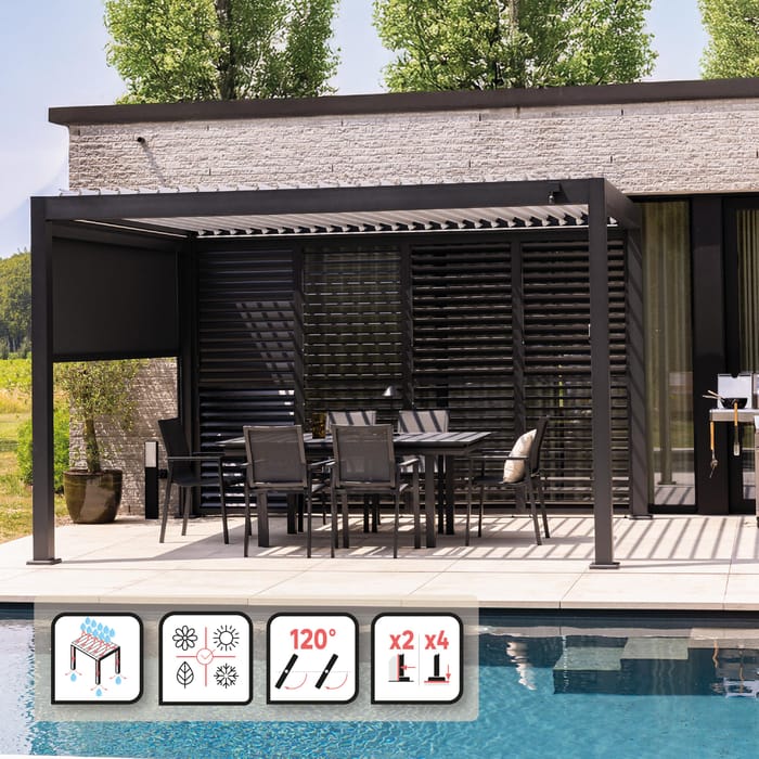 pergola materiale