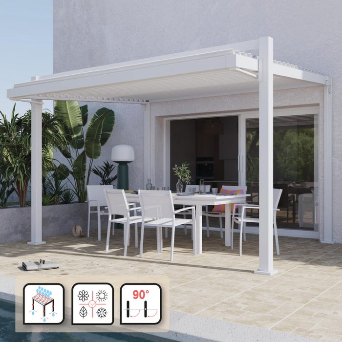 pergola odyssea blanche 