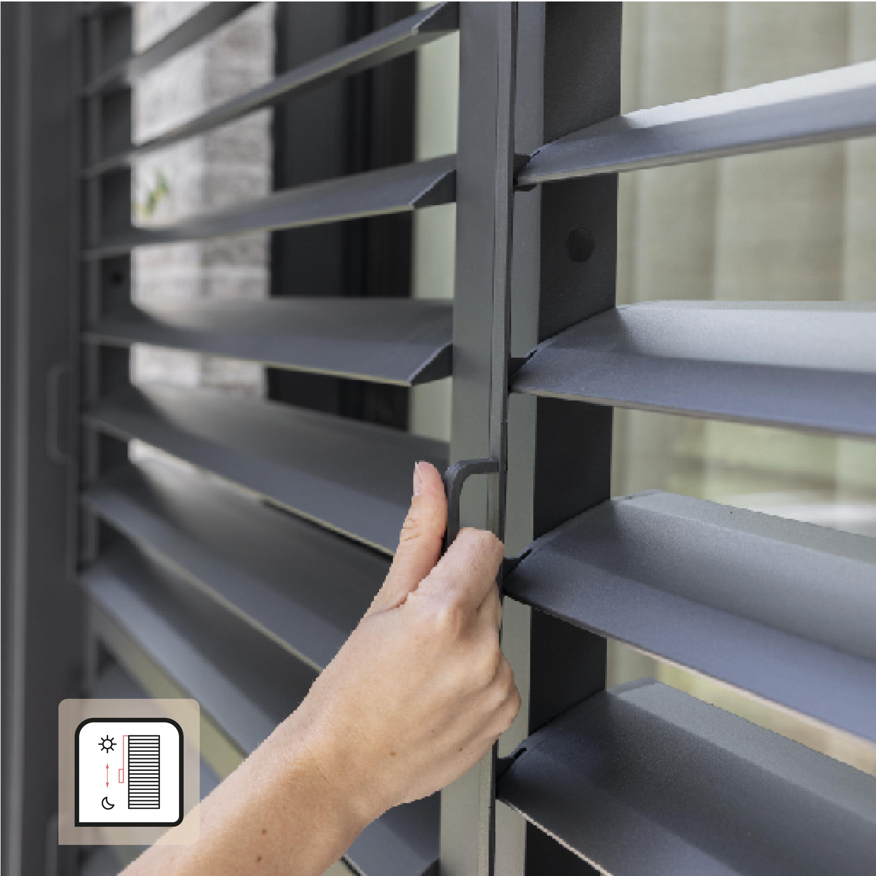 Panel żaluzja do pergoli Clima Astra 300/393 cm antracyt Naterial - 6
