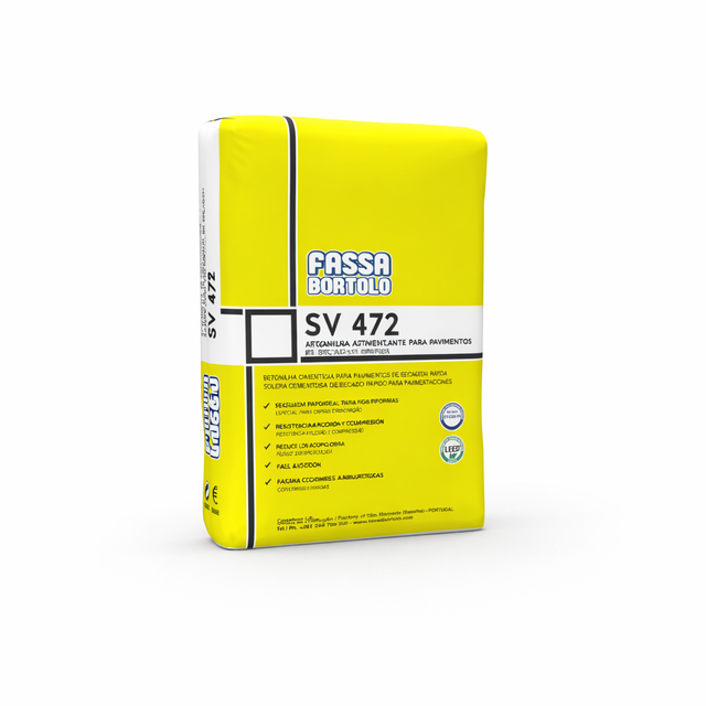 ARGAMASSA BETONILHA RÁPIDA FASSA SV472 25KG