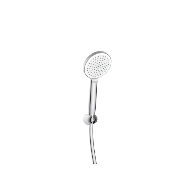 Trio (pommeau douche flexible et support douche) 1 jet chrome, Essential, SENSEA