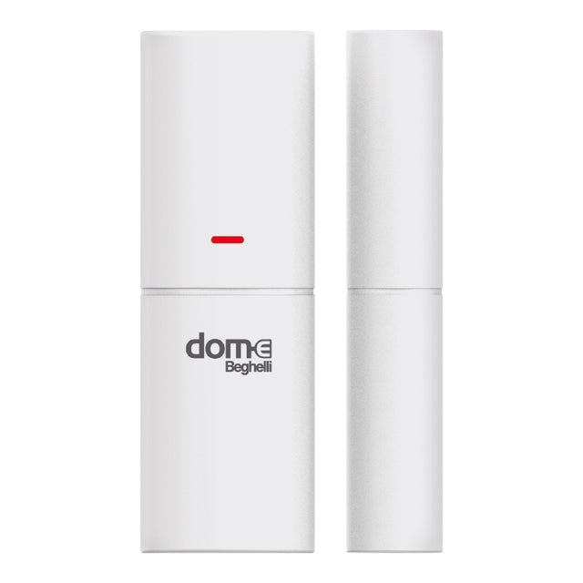 Sensore di apertura per finestra  smart magnetico x Kit allarme TOUCH LORA BEGHELLI, bianco