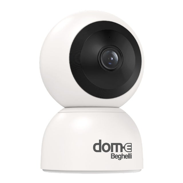 Telecamera di videosorveglianza DOM -e Motion Full HD BEGHELLI 3MP Wifi  orientabile visione notturna fino a 10MT