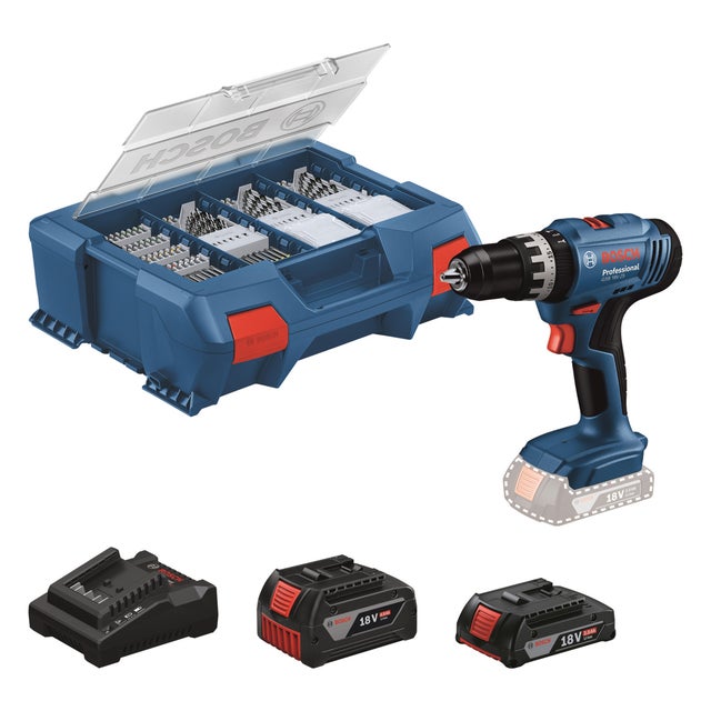 TALADRO PERCUTOR BATERÍA BOSCH GSB 18V-25 18V 1X2AH Y 1X4AH