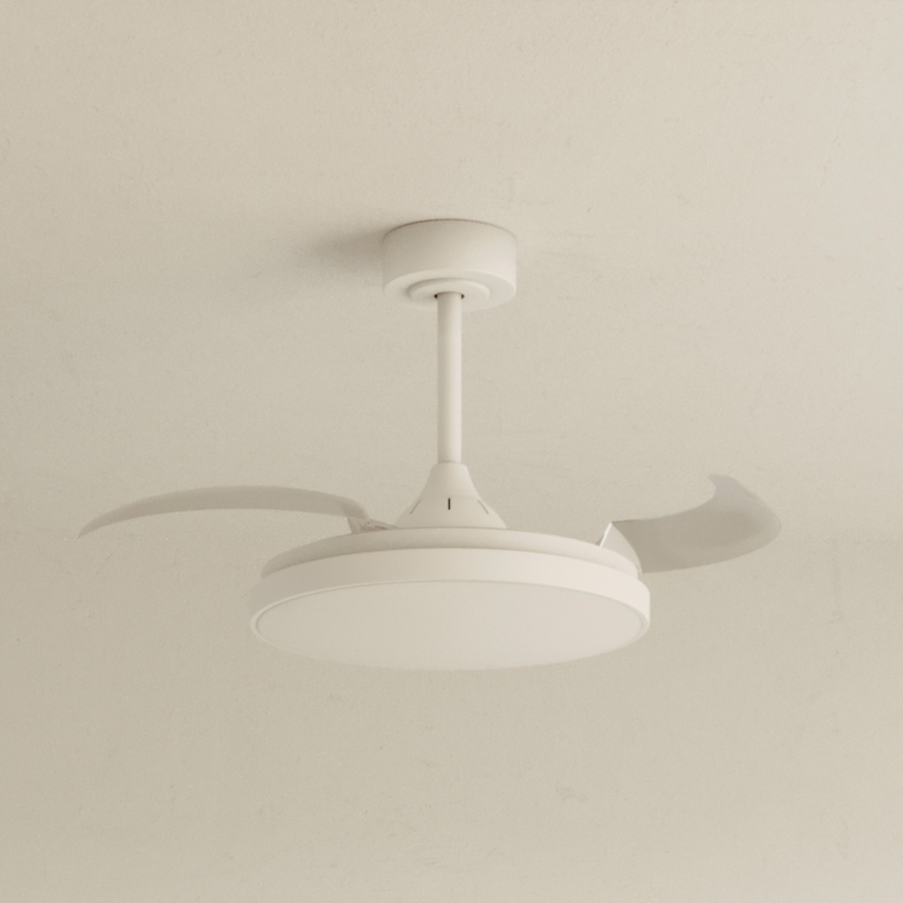 Ventilateur de plafond LED silencieux, Torrent S, 91 cm, INSPIRE, blanc - 11