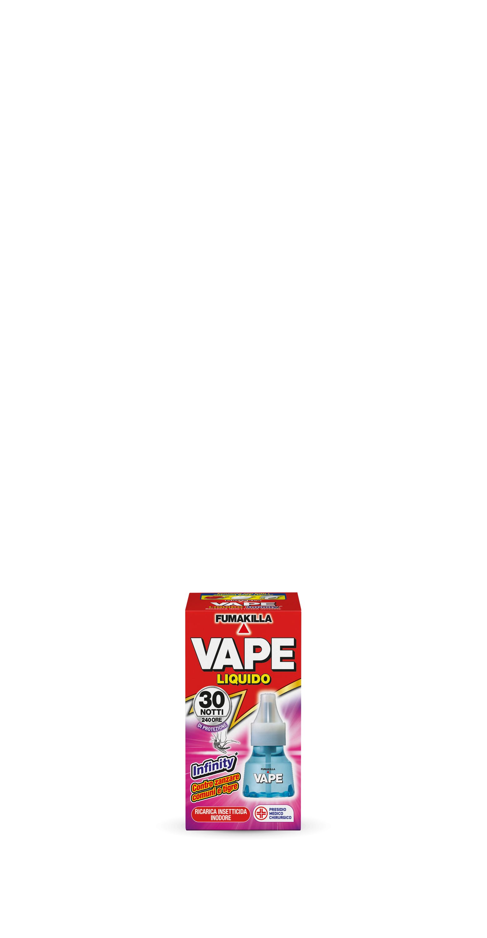 Insetticida liquido per zanzare VAPE Infinity 30 notti | Leroy Merlin Insetticida liquido per zanzare VAPE Infinity 30 notti | Leroy Merlin