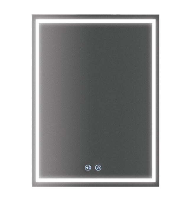 ESPEJO DE BAÑO CON LUZ LED BLUETOOTH BLUE LIGHT 60X80CM