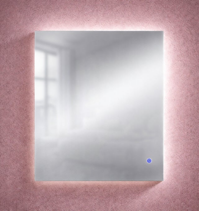 ESPEJO DE BAÑO CON LUZ LED RETRO 60X80CM