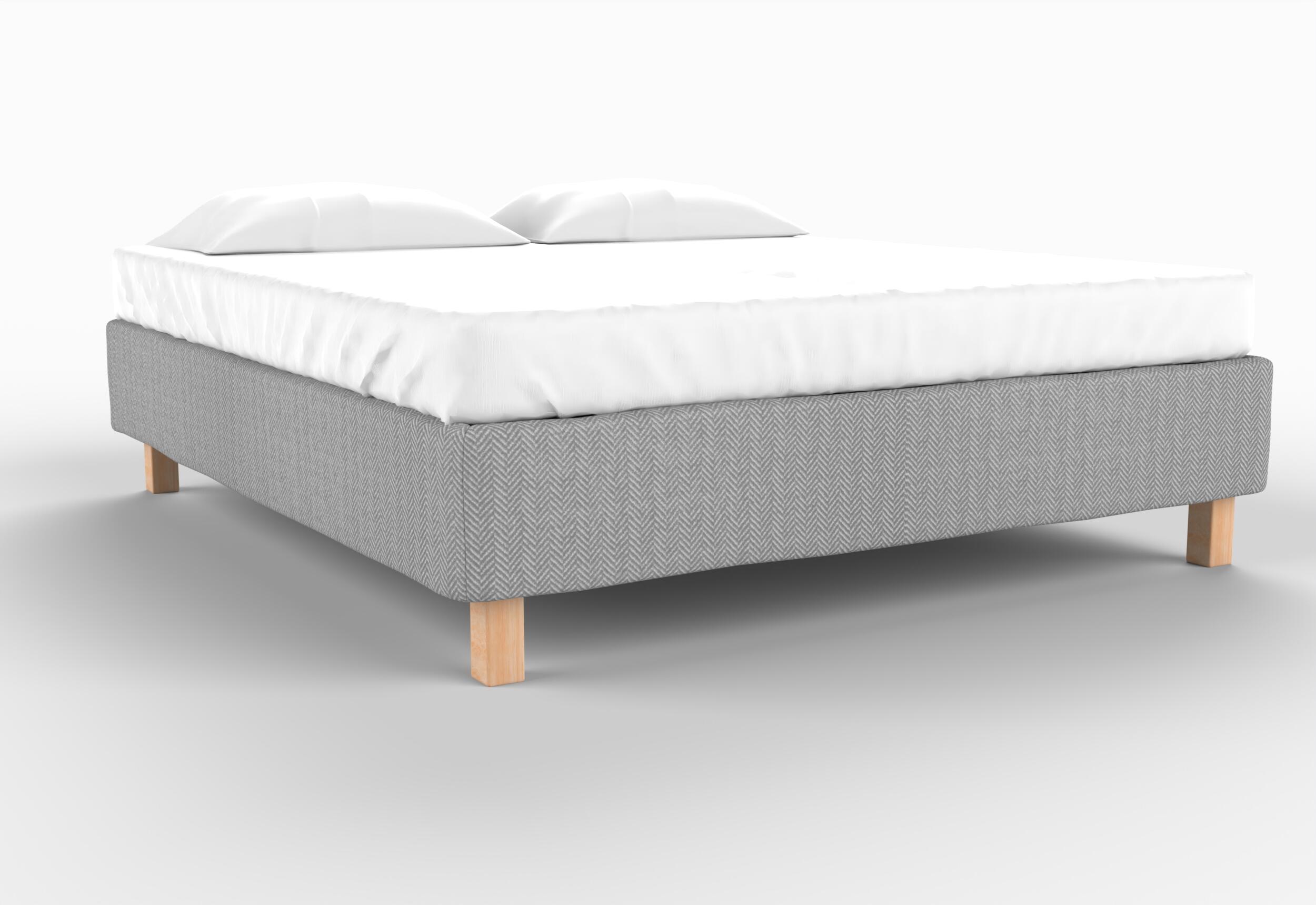 4 adaptateurs acier laiton pour pied de lit, à visser, Diam.10 x H.23 mm - 3