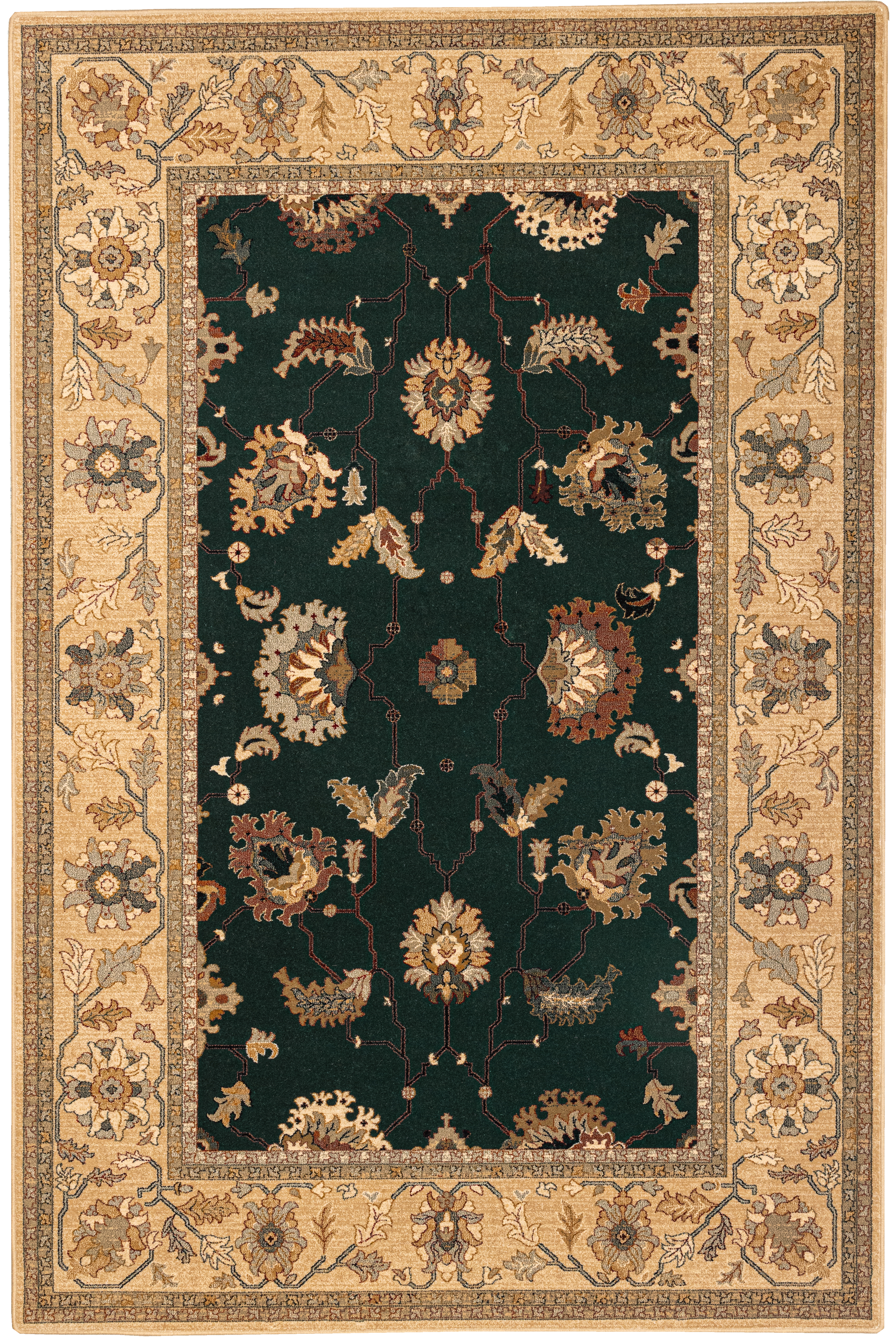 Dywan wełniany Polonia Loare Szmaragd 170 x 235 cm