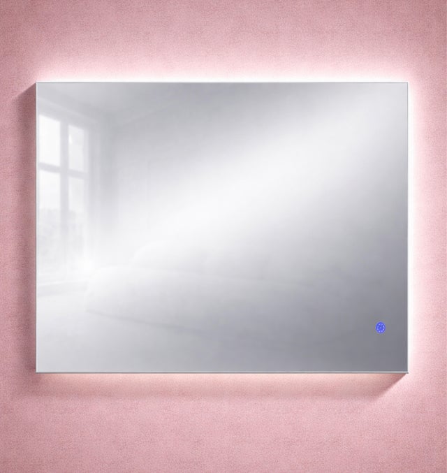 ESPEJO DE BAÑO CON LUZ LED RETRO 100X80CM