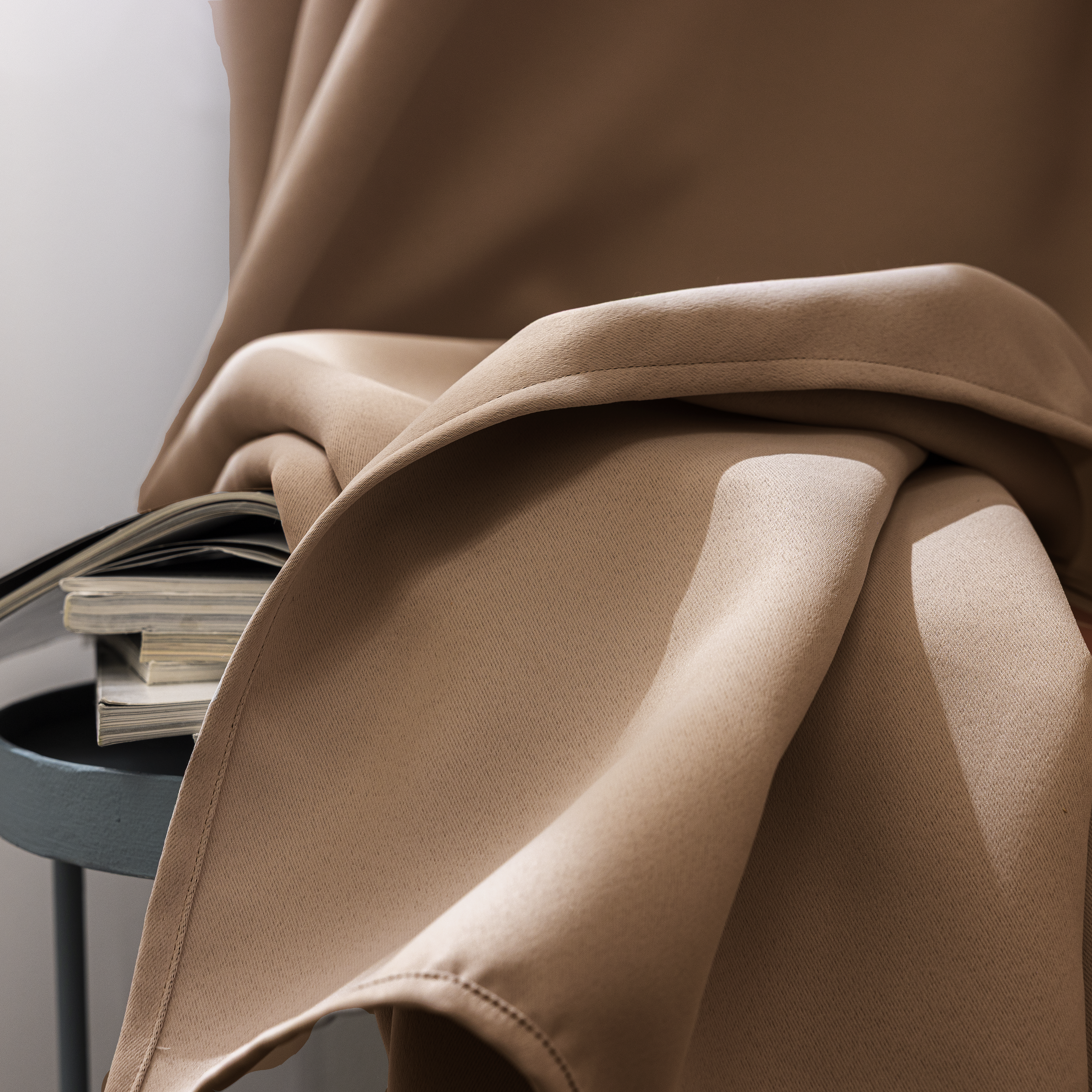 Cortinado fita e/ou presilha Arel 200x280cm trench Inspire - 8