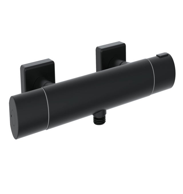 GRIFO DE DUCHA TERMOSTÁTICO ROUEN NEGRO